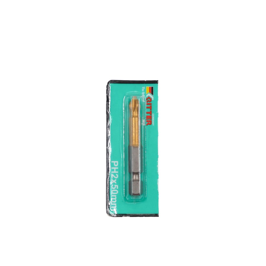 Бита Ritter WP PH 2x50 мм с огр (сталь S2) (2 шт. в блист уп), поштучно
